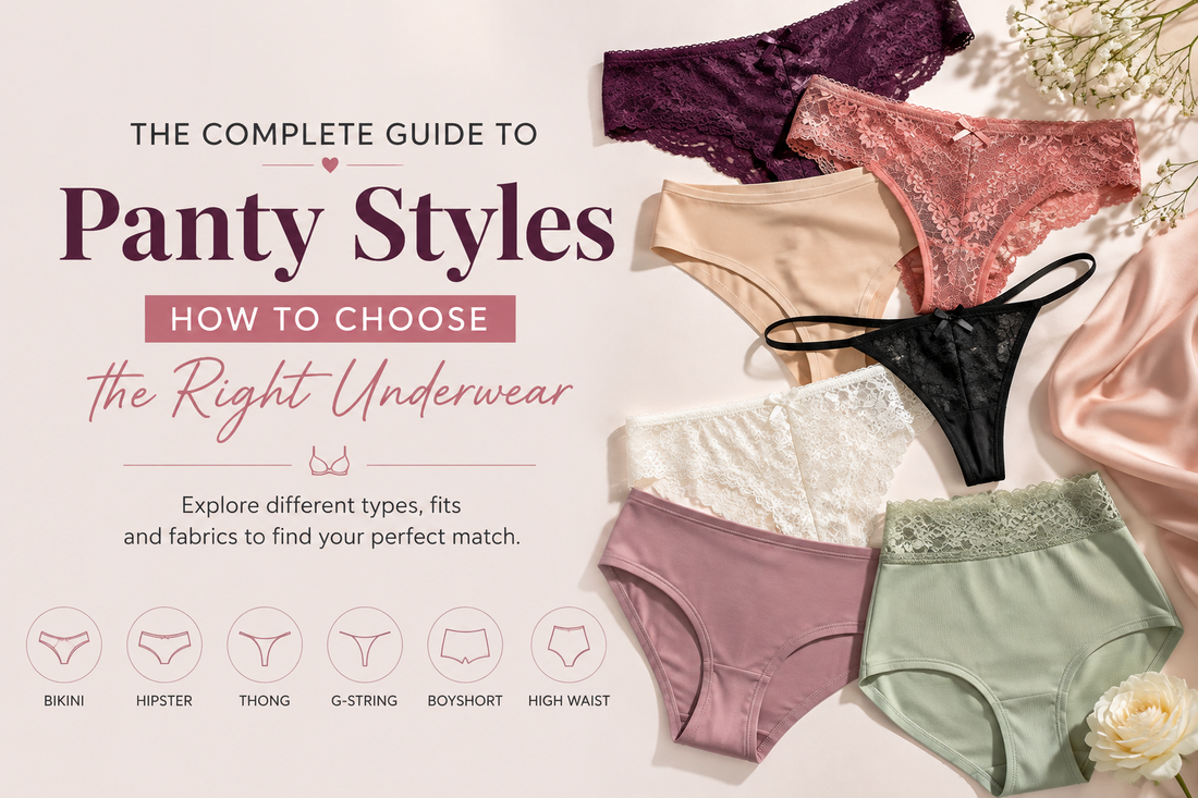 The Complete Guide to Different Types of Panties for Women