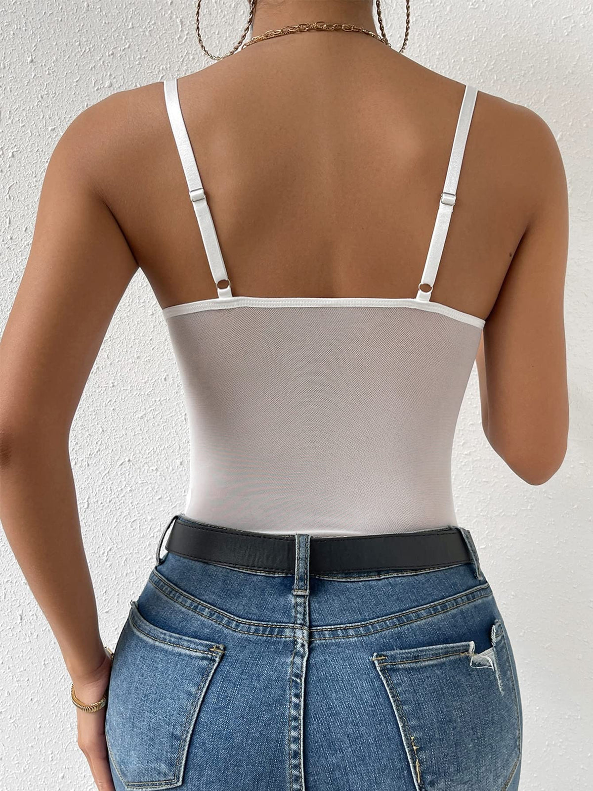 Floral Lace Corset Bodysuit
