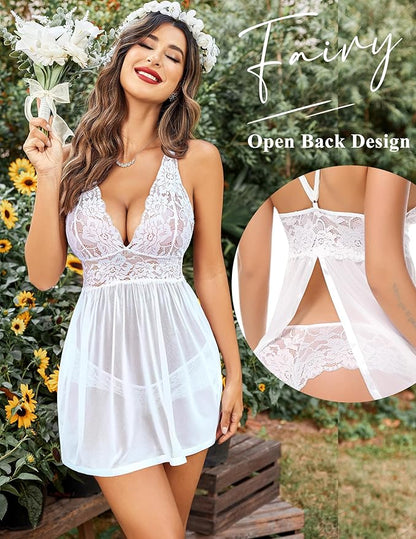Lace Babydoll Nightdress